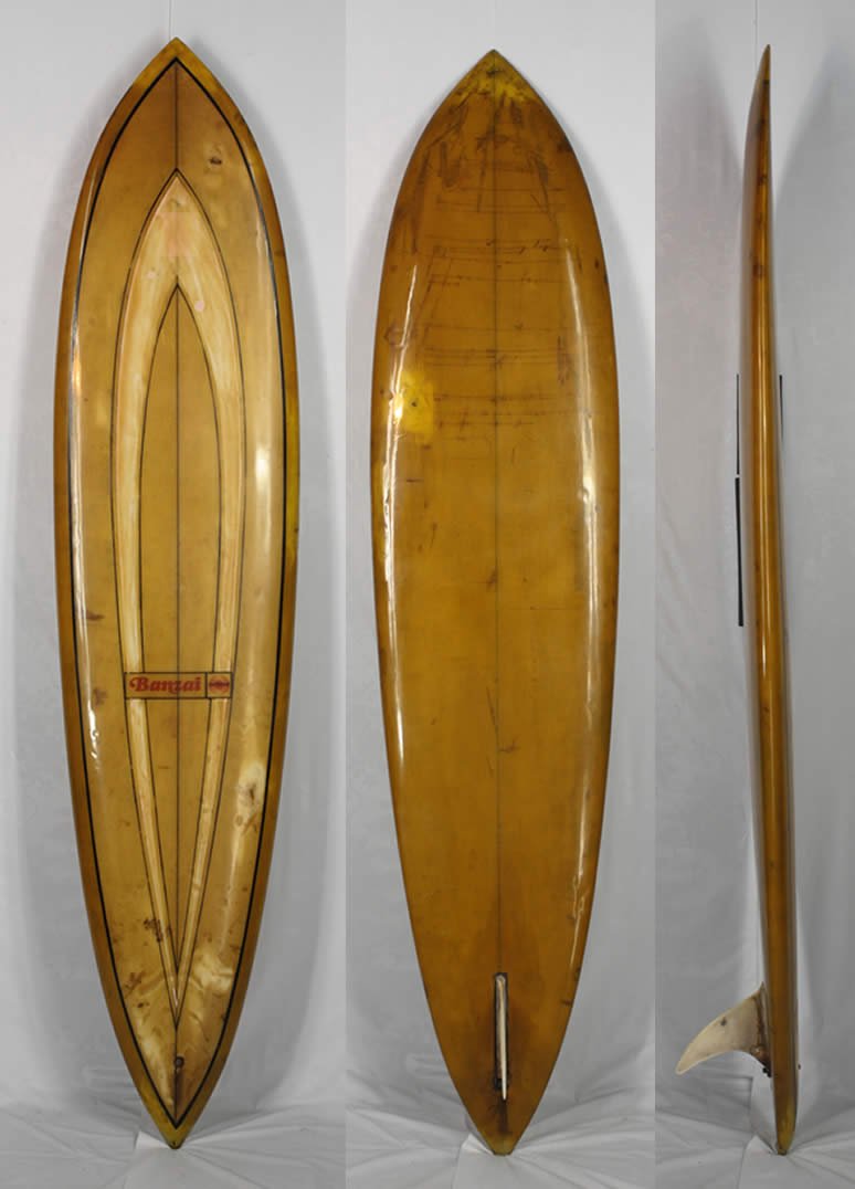 Amazon 7’9” ビンテージ BANZAI SURF BOARD ヴィンテージ サーフボード BANZAI SURF BOARD