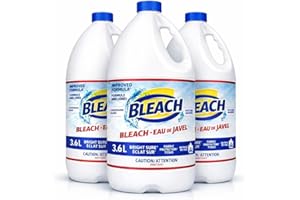 Concentrated Liquid Bleach 3-Pack (3 x 3.6L, 10.8L Total) – Heavy Duty Multipurpose Cleaner for Laundry, Kitchen & Bathroom –