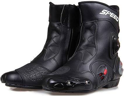 leather motorcycle shoes