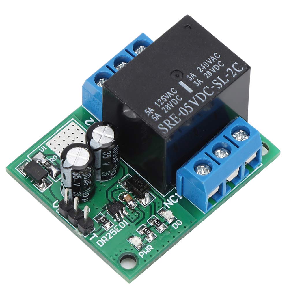 FTVOGUE DR25E01 DPDT Relay Module, Self-locking Bistable LED Motor Control Module(DC5V)