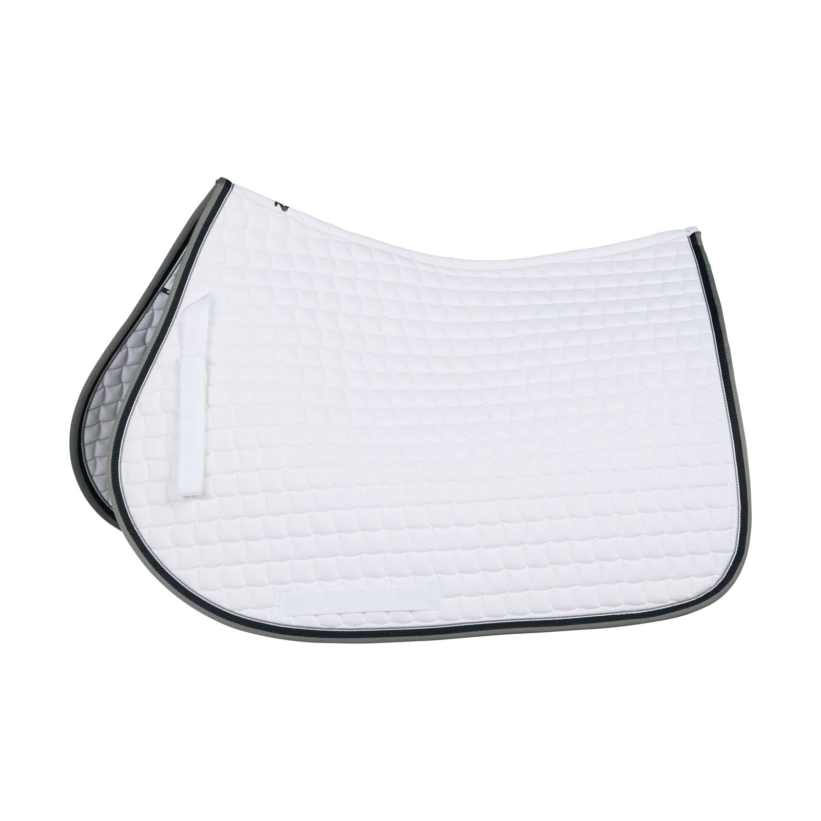 Horze Adepto All Purpose Saddle Pad, Horse Accessories, Saddle Pads Equestrian, White, F