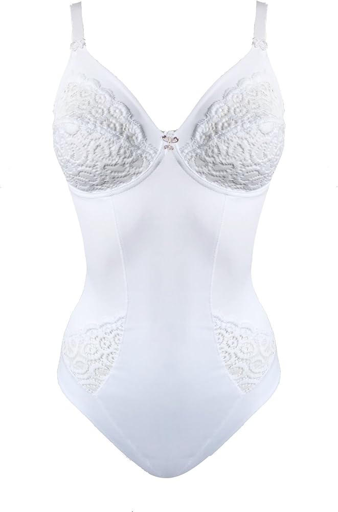 Lady Bella Lingerie - Body - para mujer Bianco XX-Large: Amazon.es: Ropa y accesorios