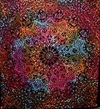 Tie Dye Bohemian Tapestry Elephant Star Mandala Tapestry Tapestry Wall Hanging Boho Tapestry Hippie Hippy Tapestry Beach Coverlet Curtain,92