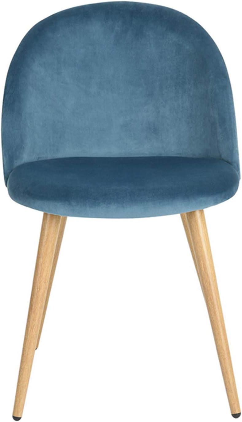 Muebles Azul, 2 N/A Conjunto de 2/4/6 Sillas de Comedor de Terciopelo