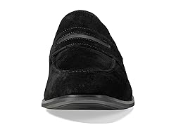 Stacy Adams Men's Burke Penny Slip On Loafer, Black