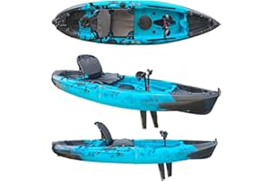 Zest Kayaks - Modular - Sit-on-top - Pedal - 9 ft/14ft - Fishing Kayak