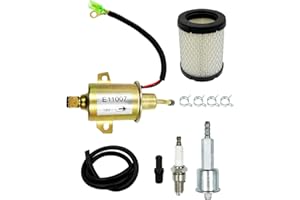 EOSORSSA 149-2311 Fuel Pump Tune Up Kit Includes Parts 149-2457 Fuel Filter, 167-0275 Spark Plug, 1403280 Air Filter Compatible with Cumins Onan Microlite Microquiet RV 4000 Generator