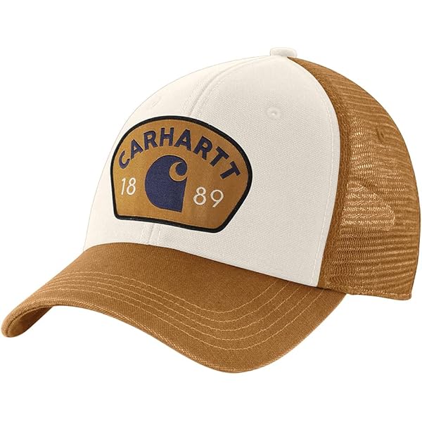 Canvas Mesh-Back 1889 Patch Cap at Amazon Men's Clothing store