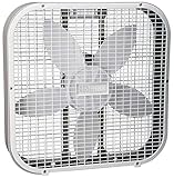 Holmes HBF2010AWM 20" White 3 Speed Box Fan