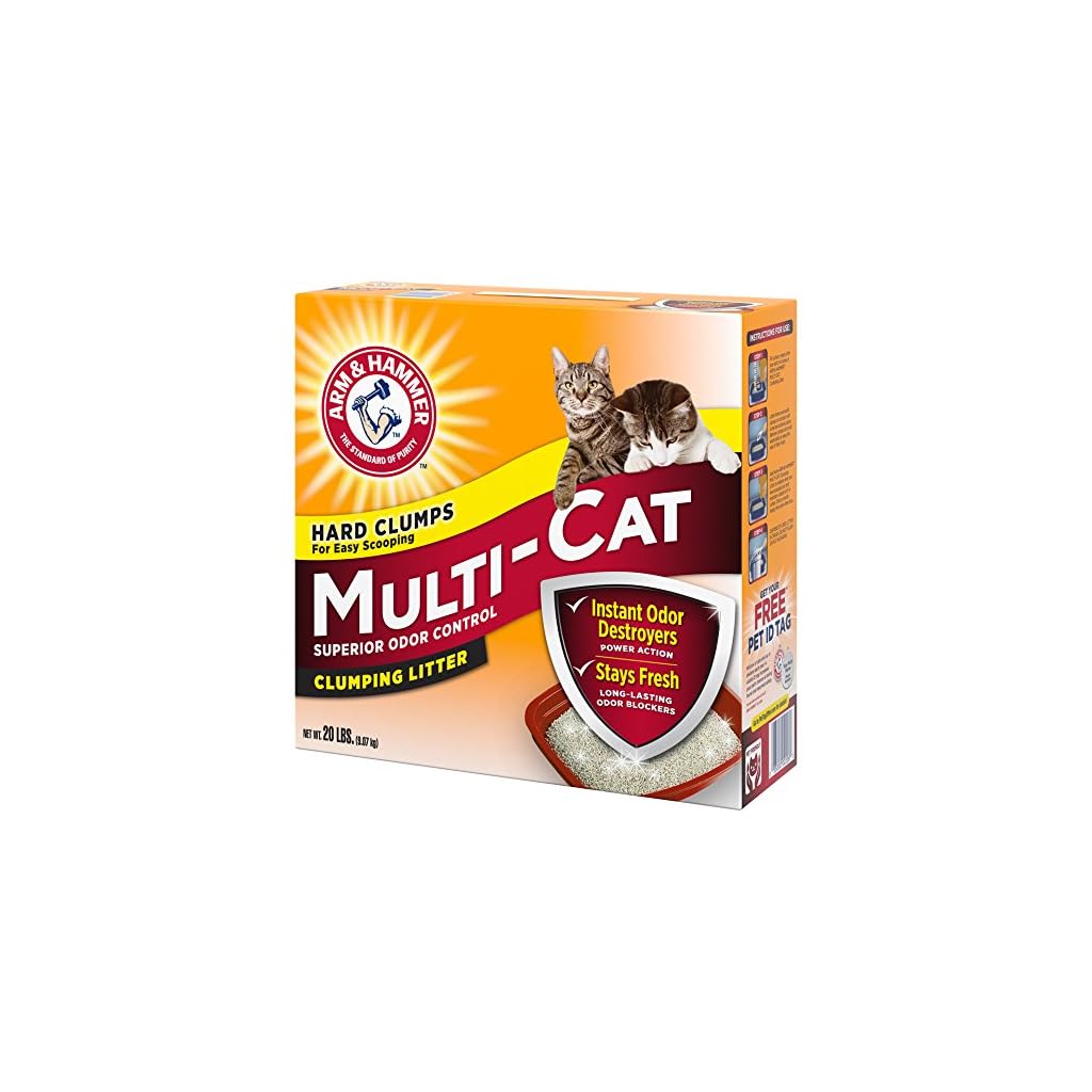 Arm & Hammer MultiCat Extra Strength Fresh Scent Clumping Litter All