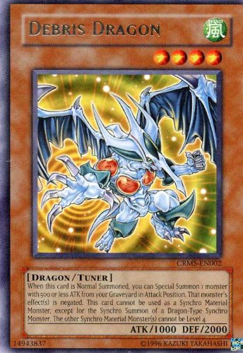 Yu-Gi-Oh! - Debris Dragon (CRMS-EN002) - Crimson Crisis - Unlimited Edition - Rare