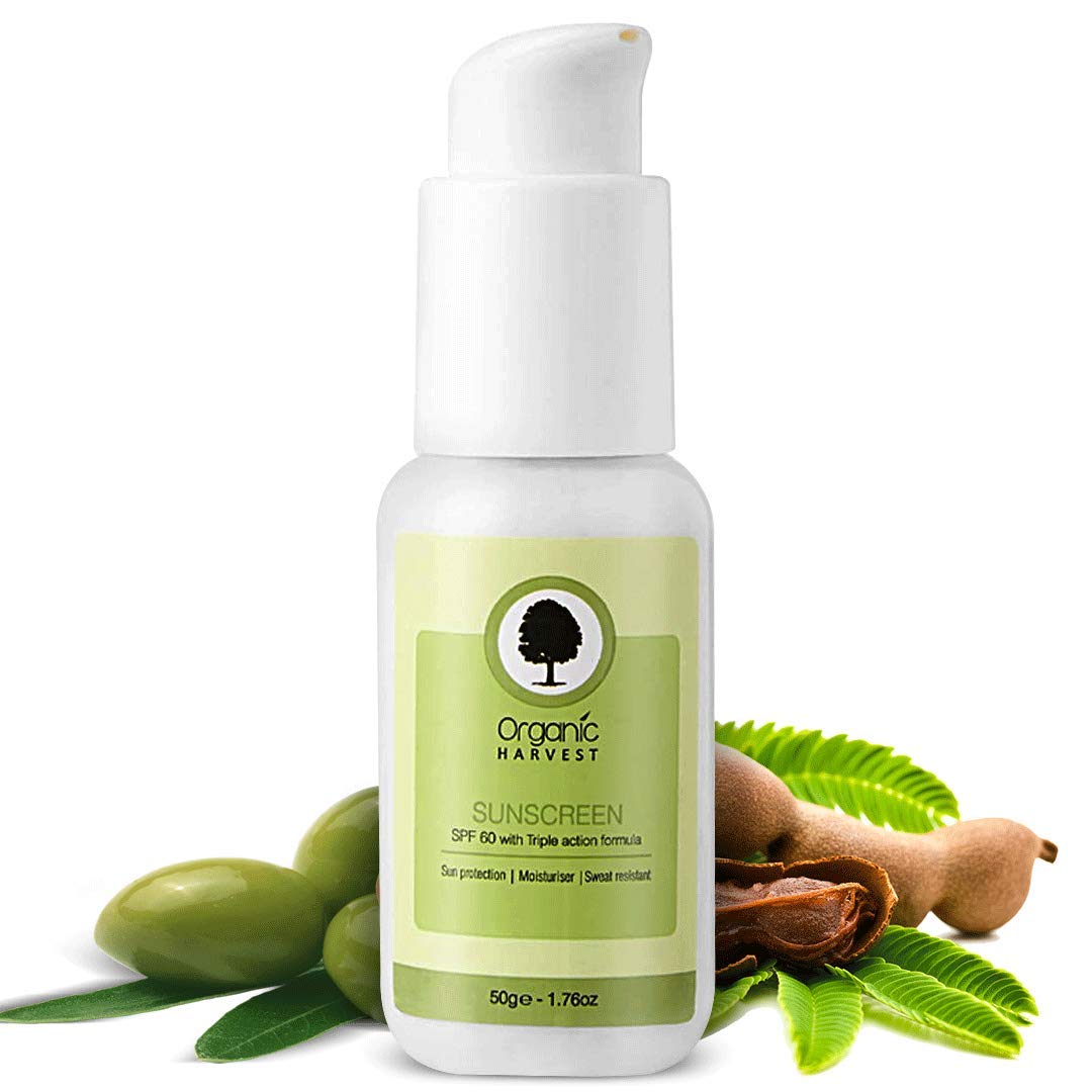 organic harvest sunscreen for oily skin spf 30