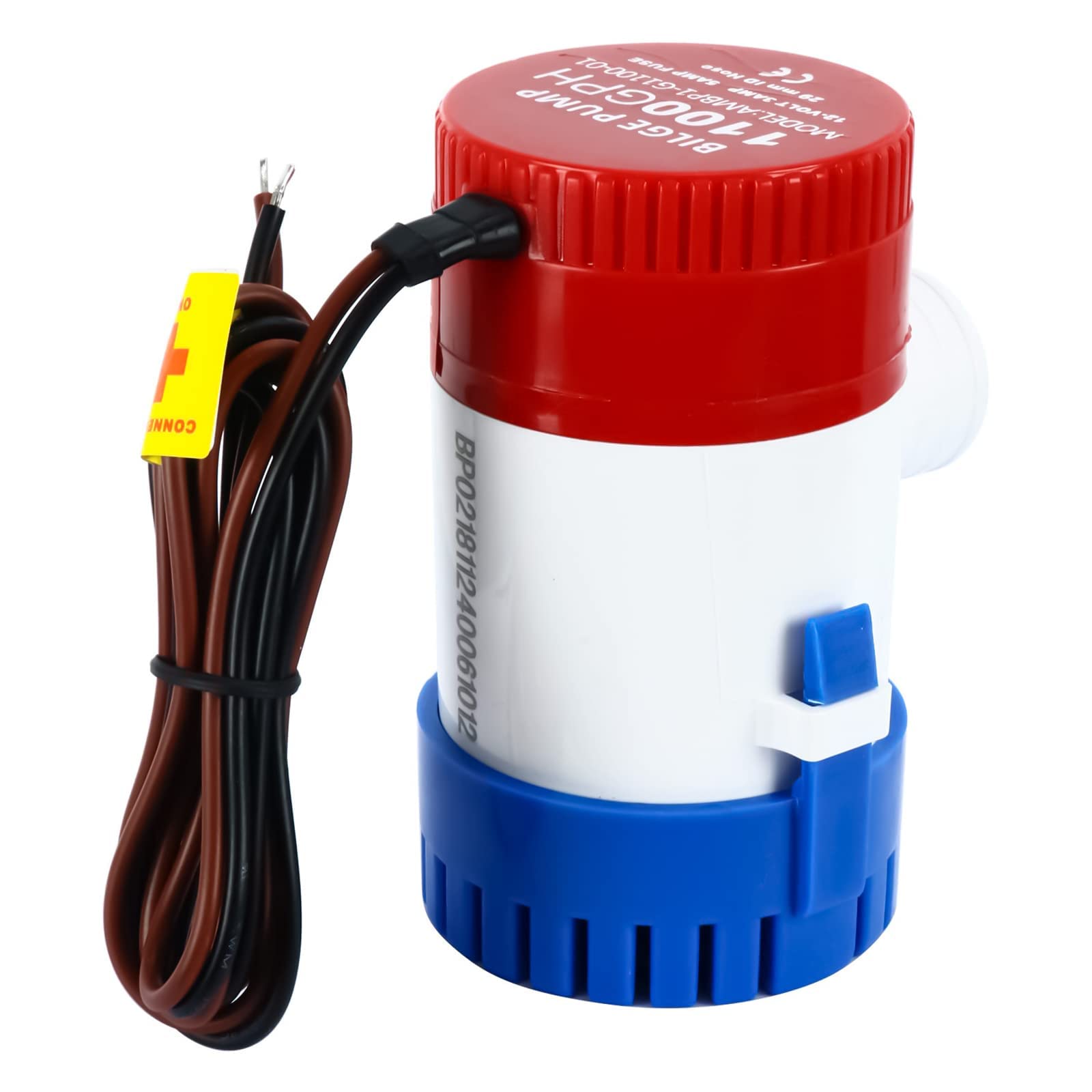 FreeTec 1100gph 12V Bilge Pump Liquid Pump for Boat Marine Yacht Caravans