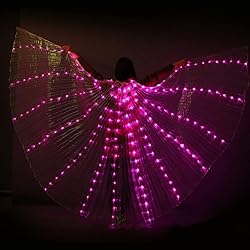 Ochine Belly Dance Wings LED Butterfly Angel Wings