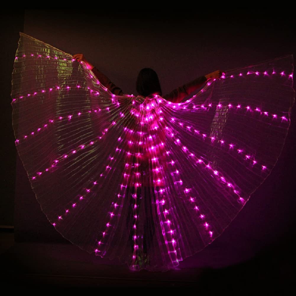 Ochine Belly Dance Wings LED Butterfly Angel Wings
