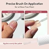 Glamnetic Super Strong Brush On Nail Glue 0.24 oz Brush Tip Vegan view 3