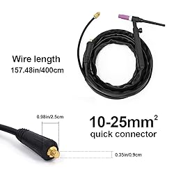 TIG Welding Torch, WP-17FV Argon Air Cooled Lift