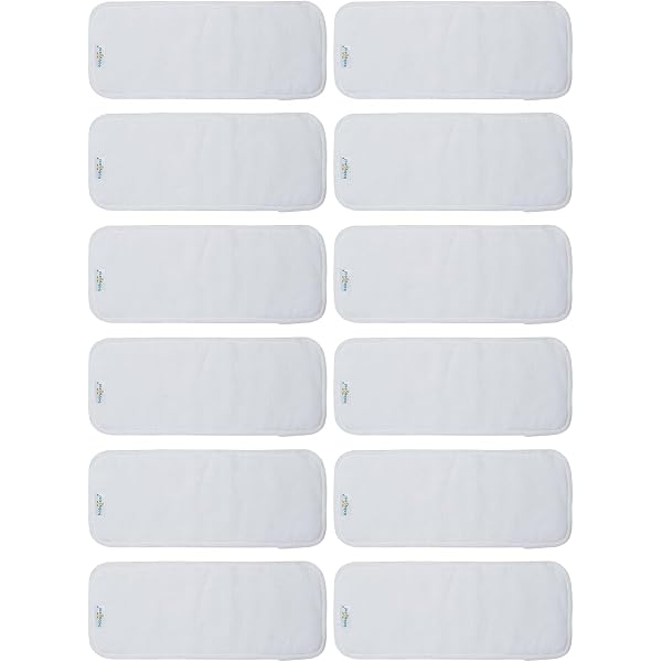 Yosoo 10pcs Soft&Breathable Baby Toddler Cotton Modern Cloth Diaper Nappy Liners Insert , Baby