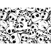 Halloween Skull Light Switch Cover Decorative Triple Toggle Wall Plate 3-Gang Art Print Faceplate for Bathroom Home Bedroom Decor 4.50