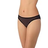 OnGossamer Womens Gossamer Mesh Printed Hip BikiniBikini Style Underwear