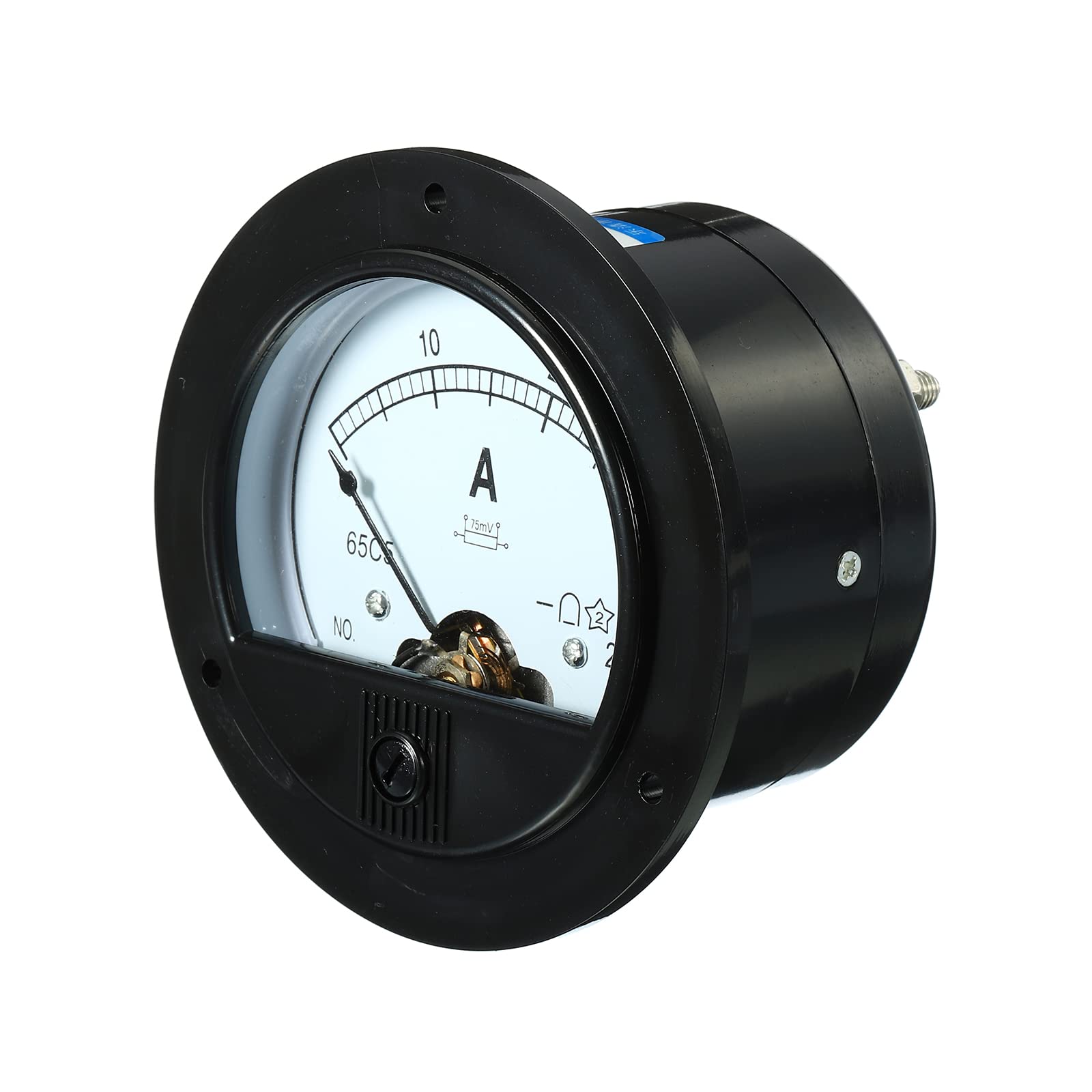 YOKIVE Analog Panel Ammeter, 65C5-30A Ampere Meter Current Tester, Great for Office, Art, Home, Daily Use (DC 0-30A)