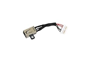 GinTai DC Power Jack Harness Cable Socket Plug Port for Dell Inspiron 15 5000 15 5578 i5578 5578a 15 5579 i5579 PF8J/13 5379 7347 7375 15 7568 7573 0248FC 248FC 450.0EZ05.0011