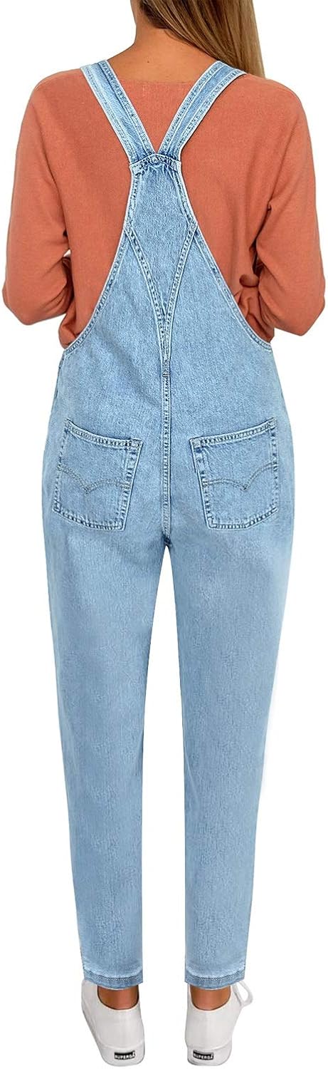 stretch bib overalls