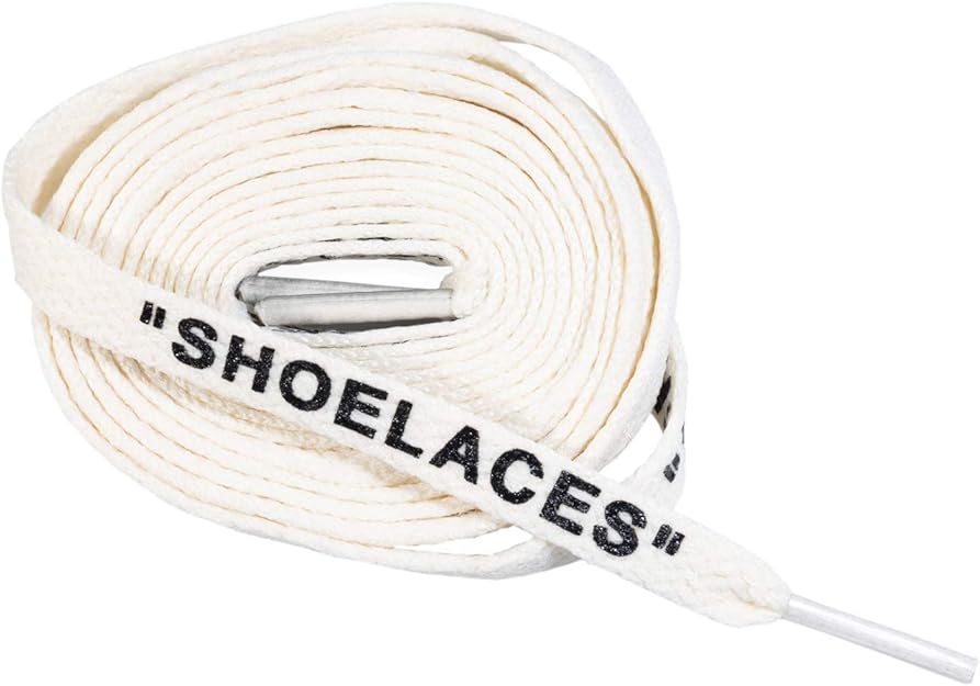 cream sneaker laces