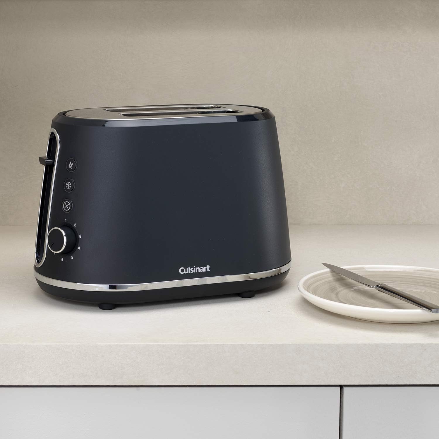Cuisinart 2 slice toaster, Slate Grey - Image 3