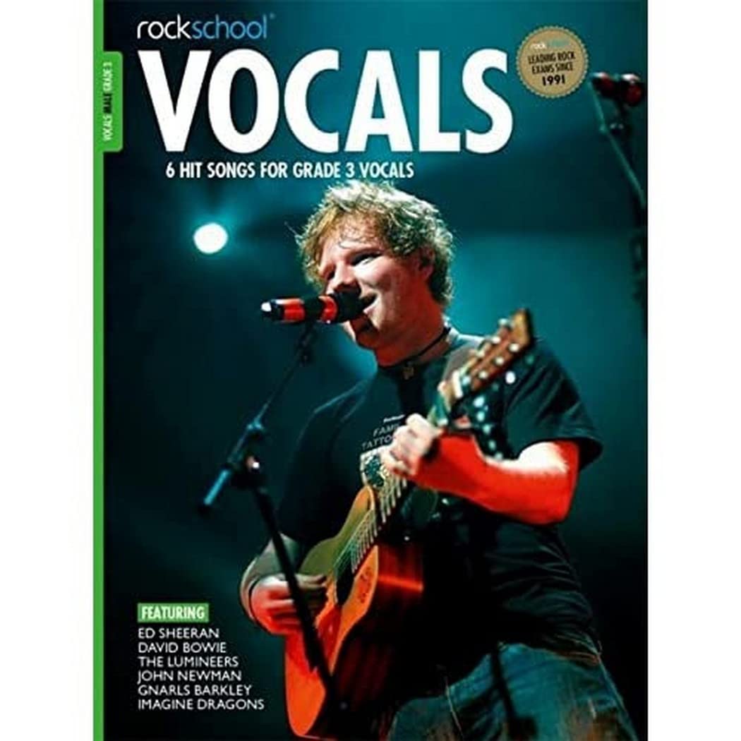 Rockschool: Vocals Grade 3 - Male (Book/Audio Download) 2014-2017 Syllabus