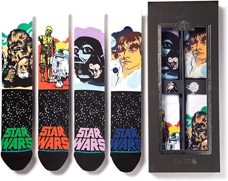 Amazon.com: stance star wars socks box 