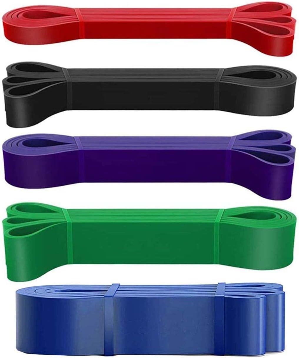 Shakequeen Pull Up Assistance Bands for Workout/Exercise - Powerlifting Band - Mobility Band - Heavy Duty Resistance Band - for Body Stretching, Powerlifting, Resistance Training, Single Band & Set