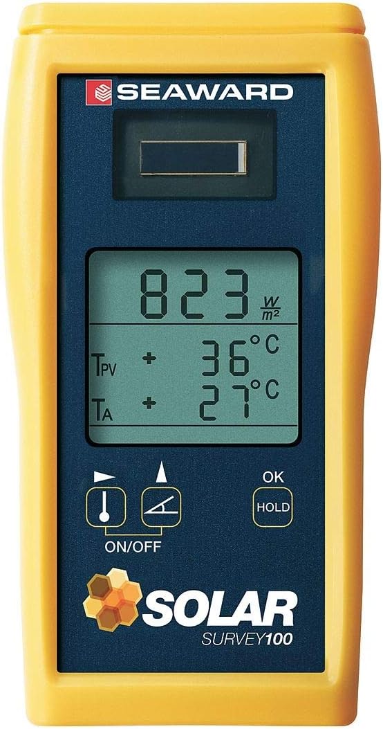 100-1200 W/mÂ² Solar Irradiance Meter