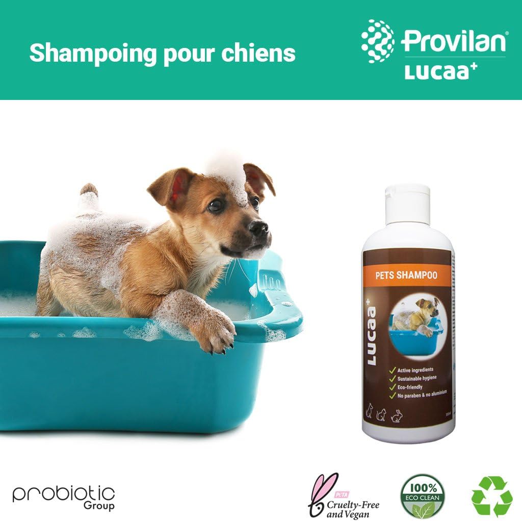 LUCAA+ Organic Shampoo for Dogs and Cats 300 ml - Image 3