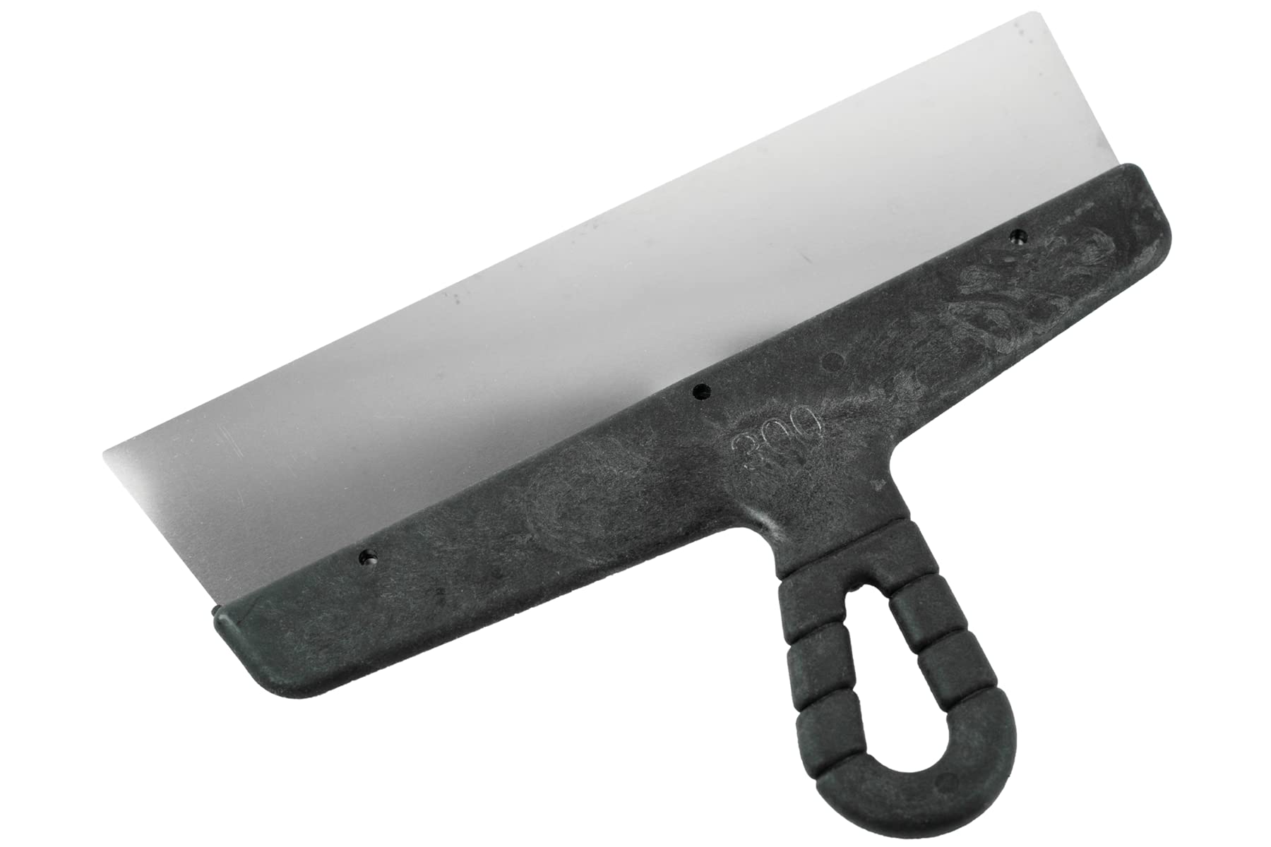 Toolty Stainless Steel Taping Knife, Flexible Wall Putty Knife, Drywall Scraper, Finishing Coat Spatula - 300mm (11.81") - DIY - TLTY-0947