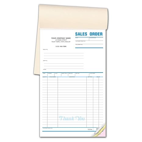 Amazon Com Checksimple Multi Purpose Sales Receipt Book