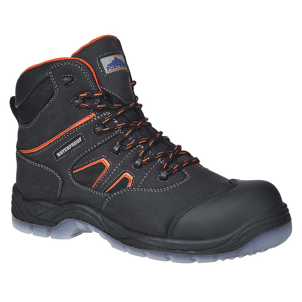 Portwest FC57 Lightweight Compositelite All Weather Boot S3 WR Black, 47