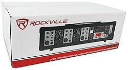 Rockville RPM47 1800w Powered 5 Channel Mixer