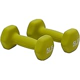 Amazon Basics Neoprene Coated Dumbbell Hand Weight Set