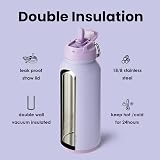 BOTTLE BOTTLE 950ml Insulated Stainless Steel Water Bottle with Straw & Pill view 6