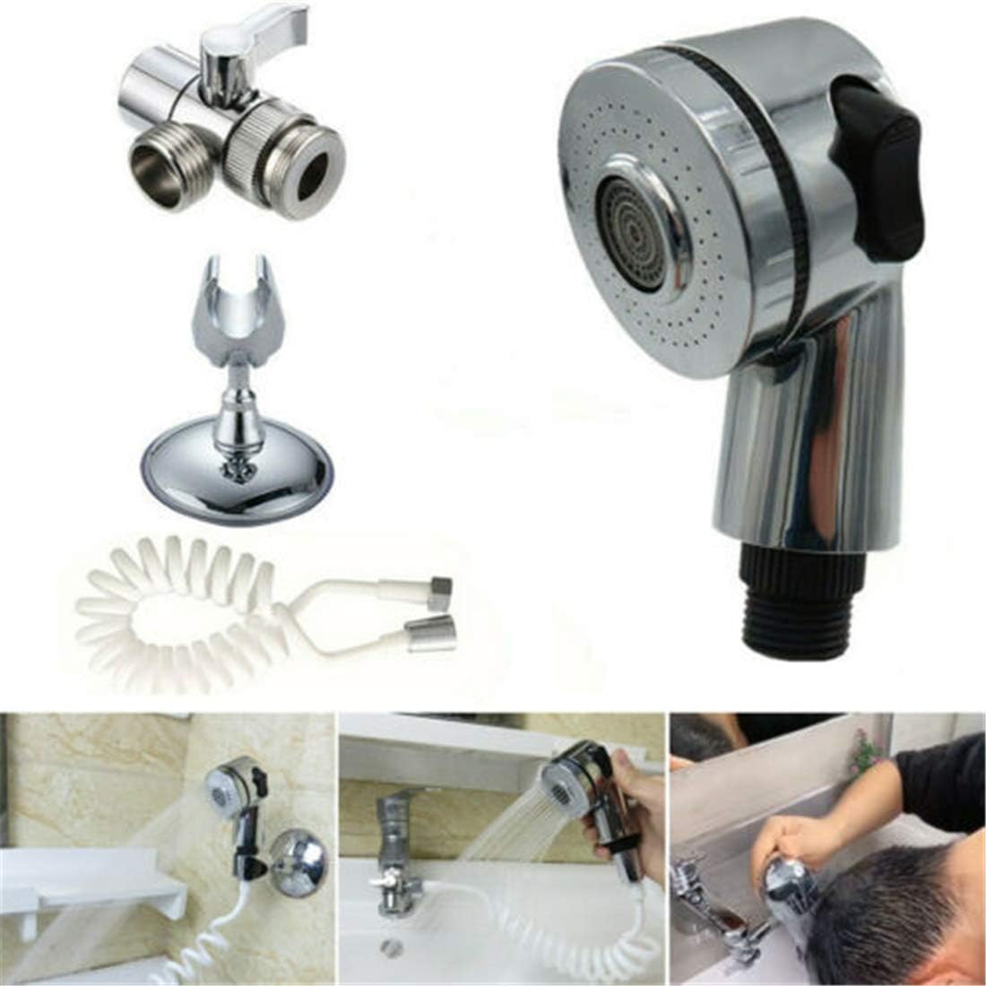 soffione doccia per capelli