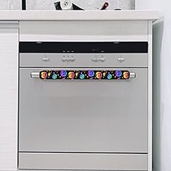 ASQVTIFE Pumpkin Refrigerator Handle Covers Set of