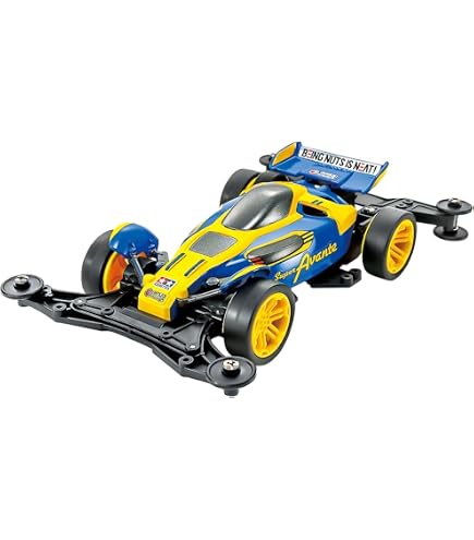 Amazon.com: Tamiya 18702 1/32 Jr Mini 4WD Aero Thunder Shot W/ Ar