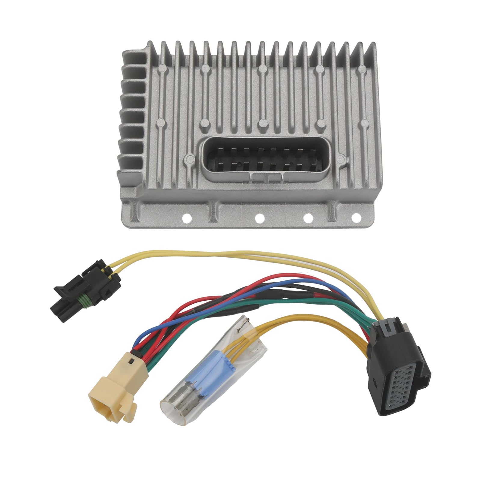 Photo 1 of 2203348 ECM Controller Module Fit for Polaris Sportsman Scrambler 450 500 4X4 6X6 2004-2006 Engine Control Module 4010937 4011110 2203118 4011803 OEM Superpower ECM KIT