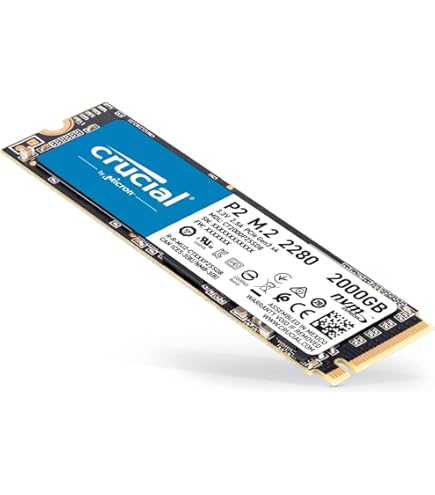 crucial NVMe M.2 SSD P2シリーズ 1TB(1000GB) Amazon.com: Crucial Crucial P2 Series, 1TB (1000GB) 3D NAND NVMe