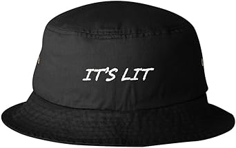 lit bucket hat