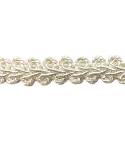 1/2 Inch Chinese French Braid Gimp Trimming - 8 Continuous Yards - Choose Your Color
