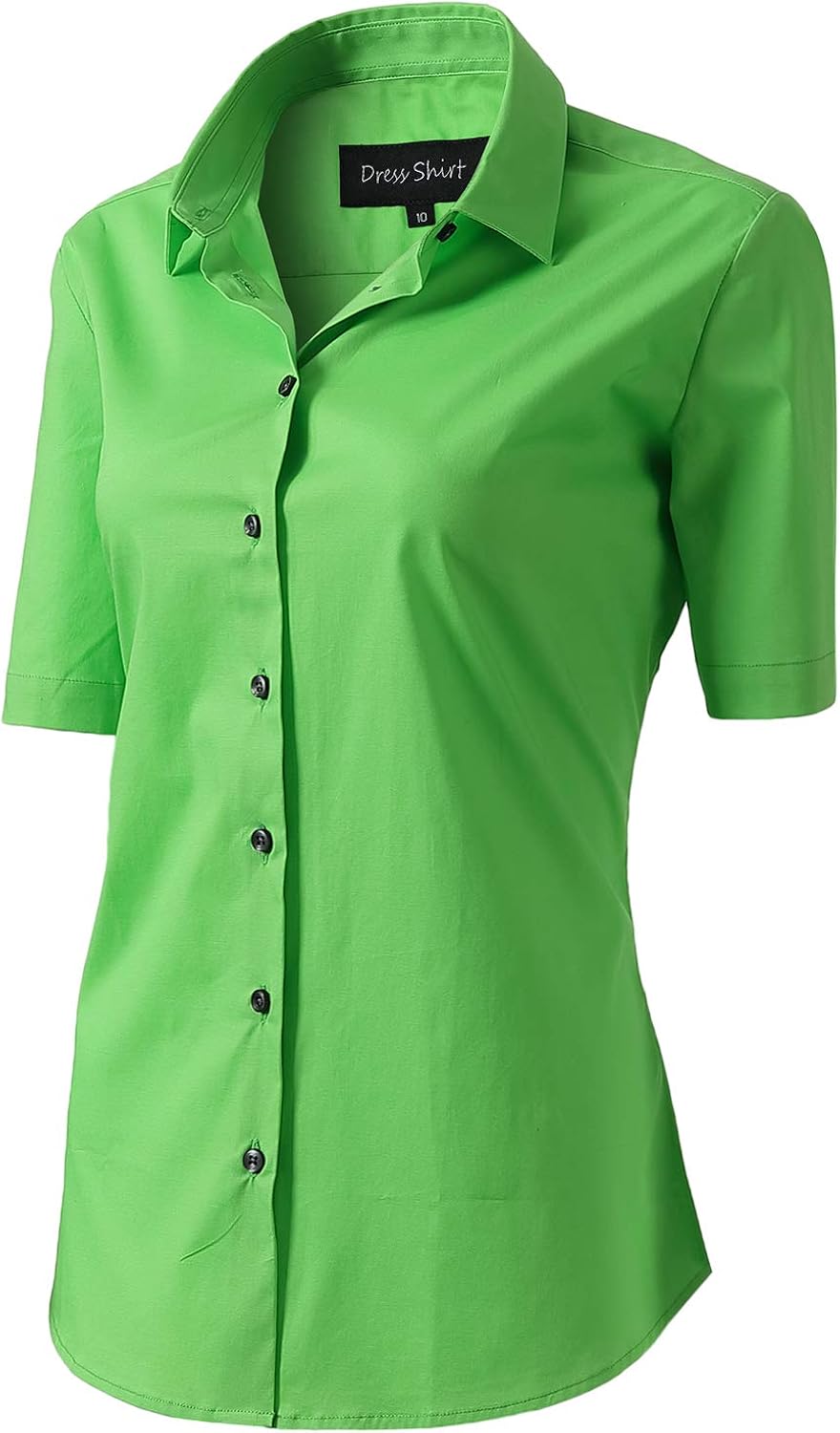women's button down dress shirts short sleeve