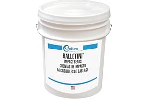 BALLOTINI Blast Media, Glass Beads, Medium