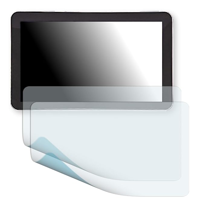 Disagu ven-#dp5807_2 Panzer-Displayschutzfolie für NOZA TEC (17,8 cm (7 Zoll), 2-er Pack) klar